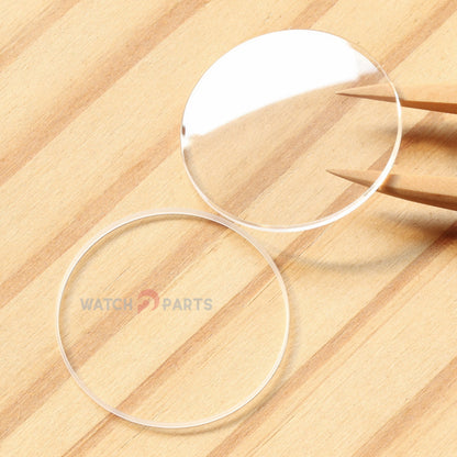 Double Domed Watch Sapphire Crystal&Gasket for Bvlgari Lucea 102198/102219 33mm Glass