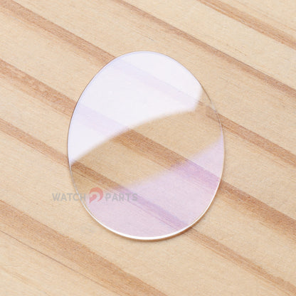 Watch Ellipse Sapphire Crystal for Breguet REINE DE NAPLES 34.3×26.3mm Glass - watch2parts