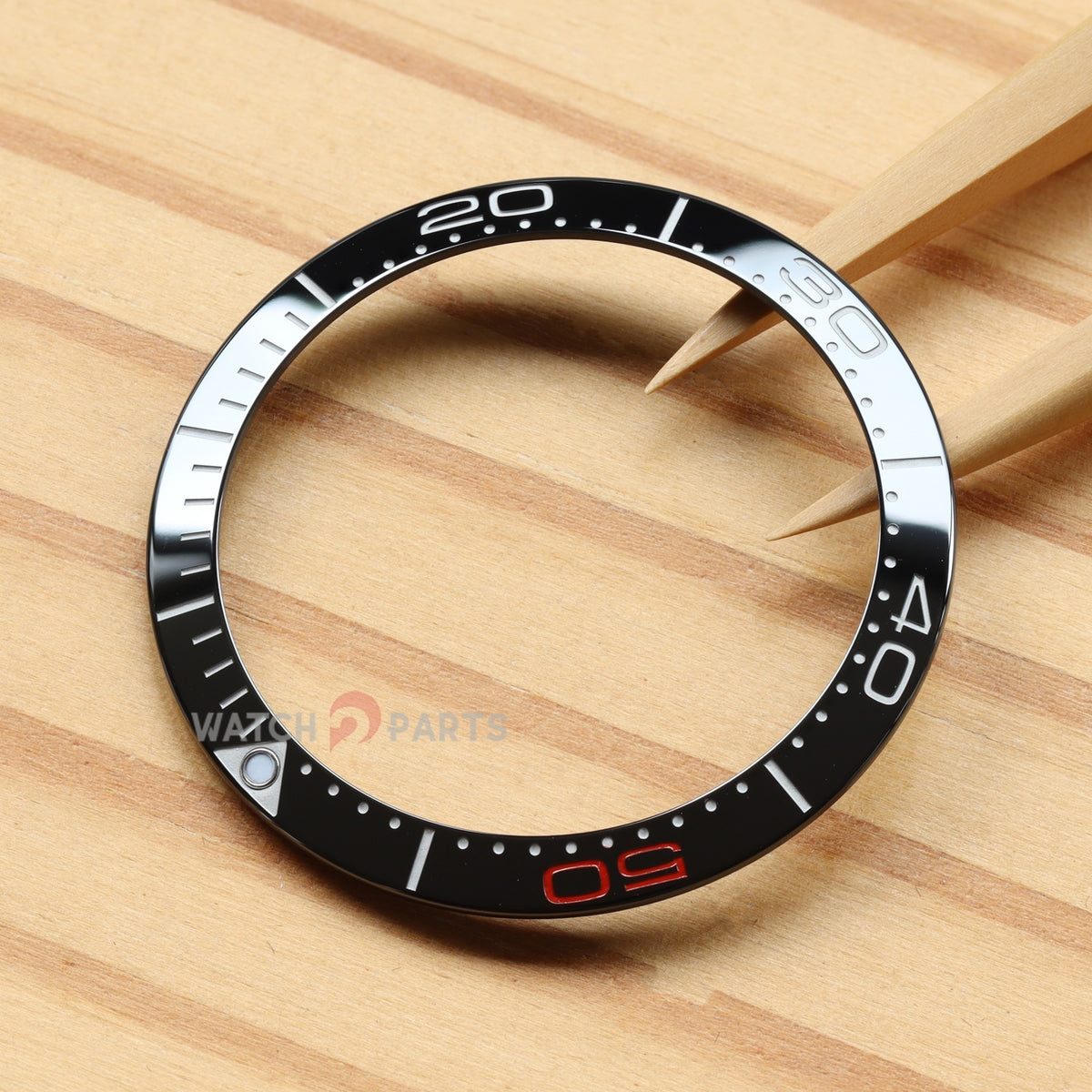 Ceramic Bezel for Omega Seamaster Diver 300 M 41mm 212.30.41 Watch Insert - watch2parts
