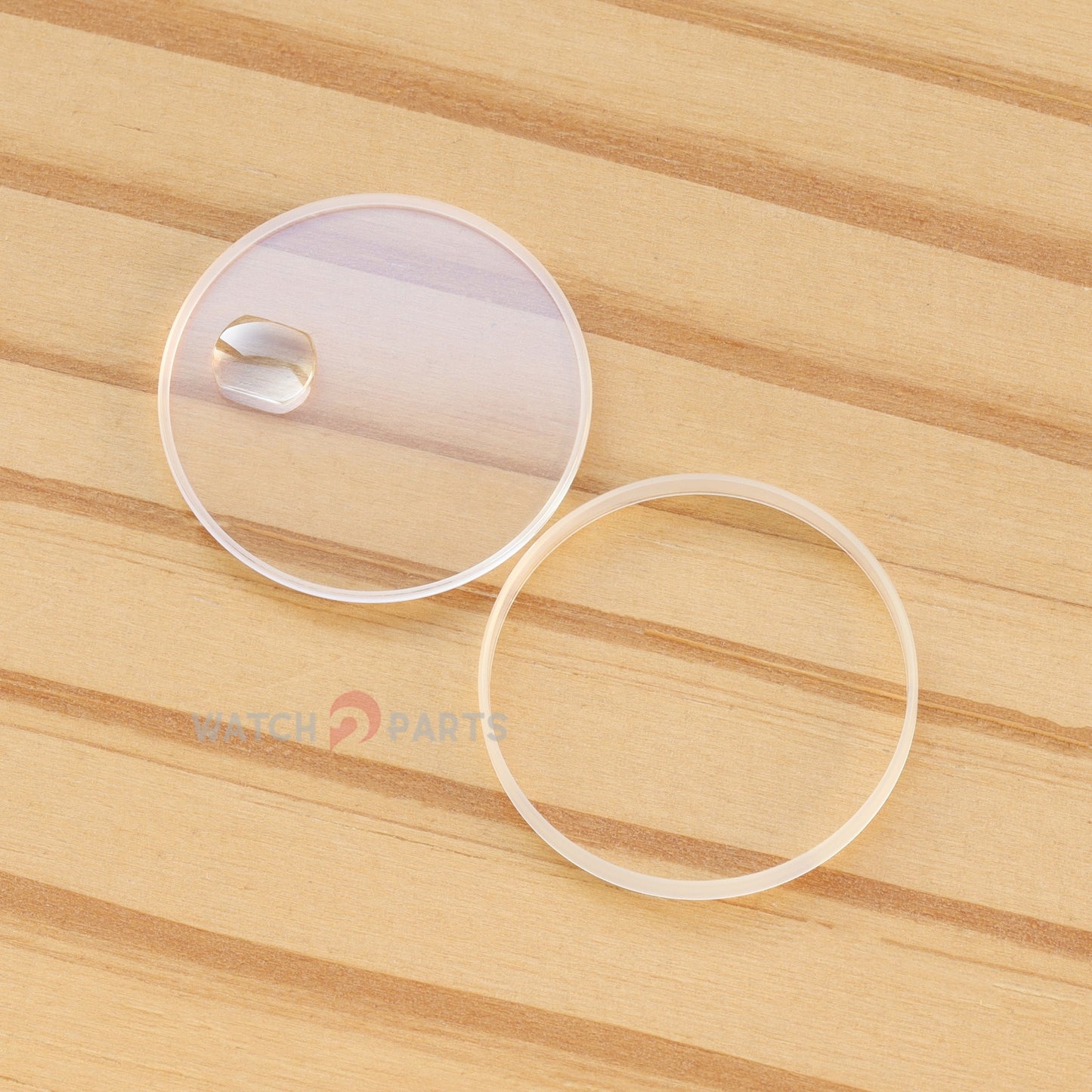 Watch Sapphire Crystal&Gasket for Tudor Prince 73190/94401/73090 33/34mm Watch Glass Date Window