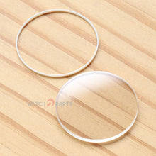 Round Flat Watch Sapphire Crystal for Vacheron Constantin VC Overseas 5500V 42.5mm Front&Case Back Glass