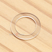 Concentric circles Watch Sapphire Crystal for Chopard Happy Diamonds 20/6923 31mm Glass
