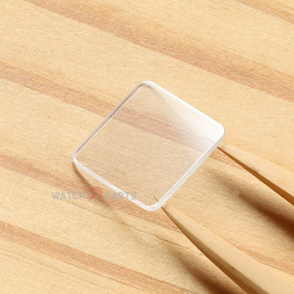 Square Flat Watch Glass for Chopard Happy Sport 278892/278893/276679 Sapphire Crystal