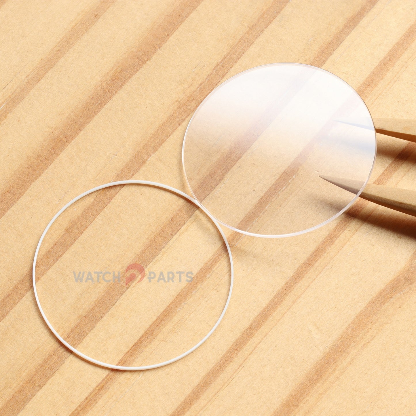 Double Domed Watch Sapphire Crystal&Gasket for Chopard Classic 163154 33.6mm Glass