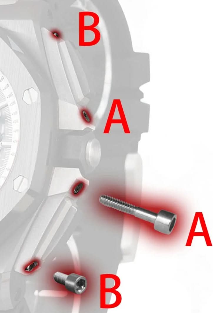 Watch Puster Protect Guard Screw for Audemars Piguet 26401/26405 AP Royal Oak Proshore