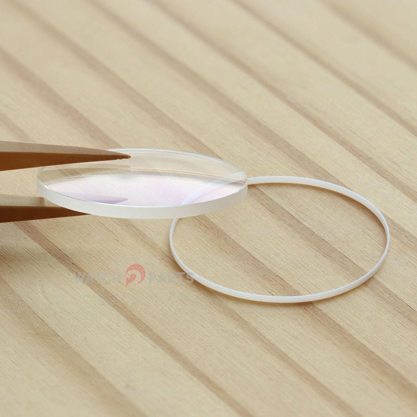 Guarda Sapphire Crystal per Breitling Chronomat GMT A3239810 40mm Glass d'oro