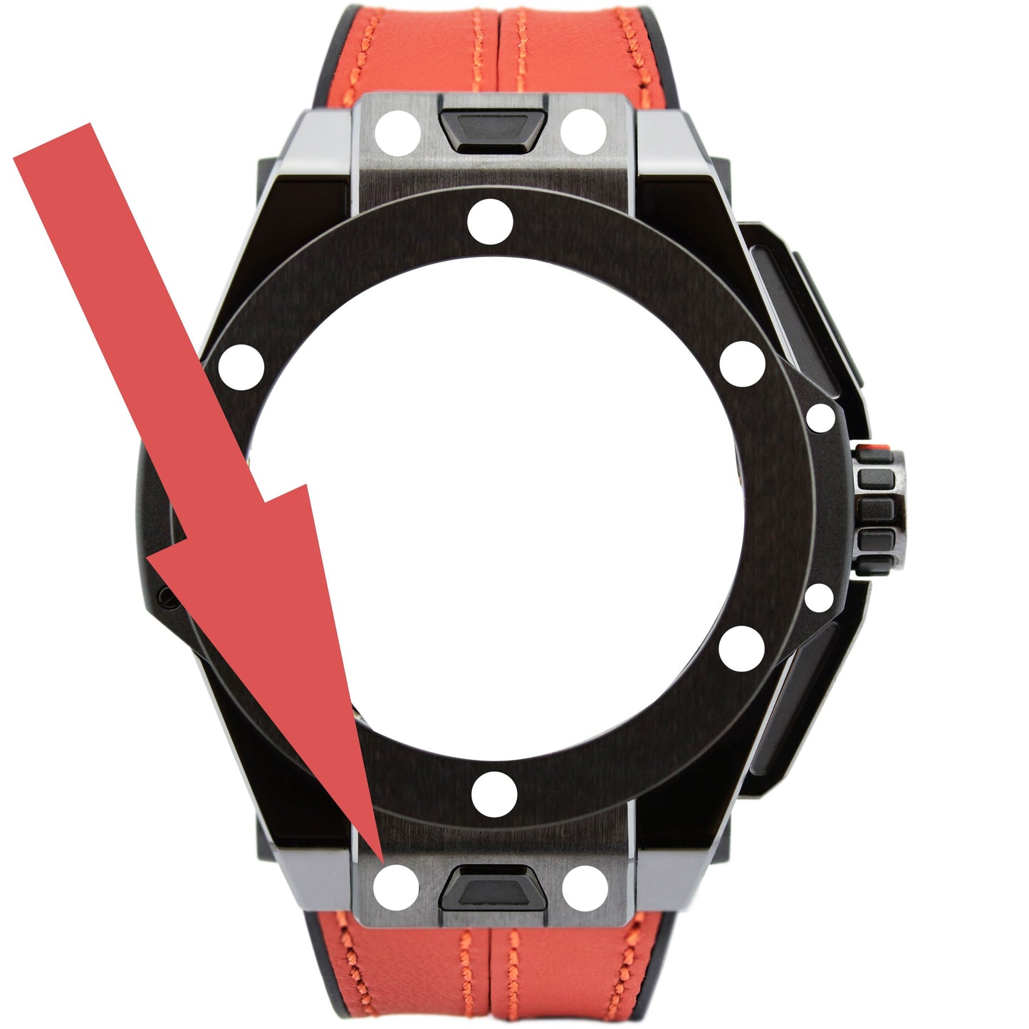 Stahl "H" Schraube für Hub Hublot Urknall 401 402 Uhrenband