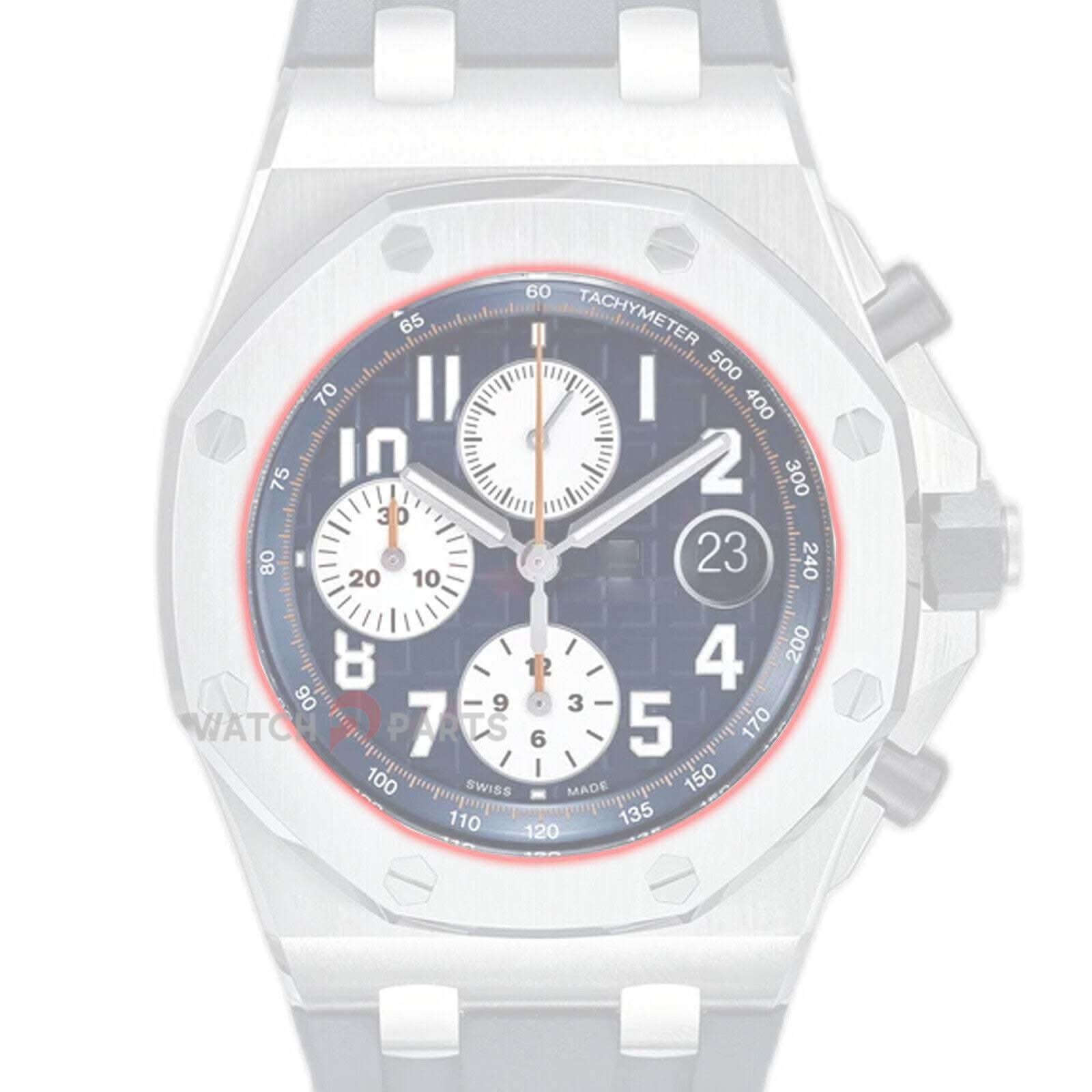 Sapphire Watch Crystal for Audemars Piguet 26202/26170 Royal Oak Offshore Chronograph