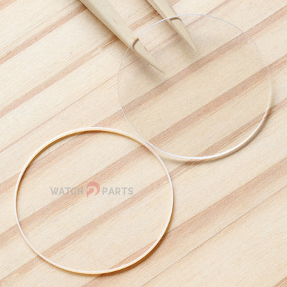 Double Domed Sapphire Crystal&Gasket for Vacheron Constantin VC Traditional 47192 42mm Watch Glass