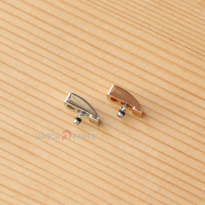 18K Rose Gold/Stainless Steel Watch Pusher for Patek Philippe Aquanaut PP 5164 40.8mm Watch Button