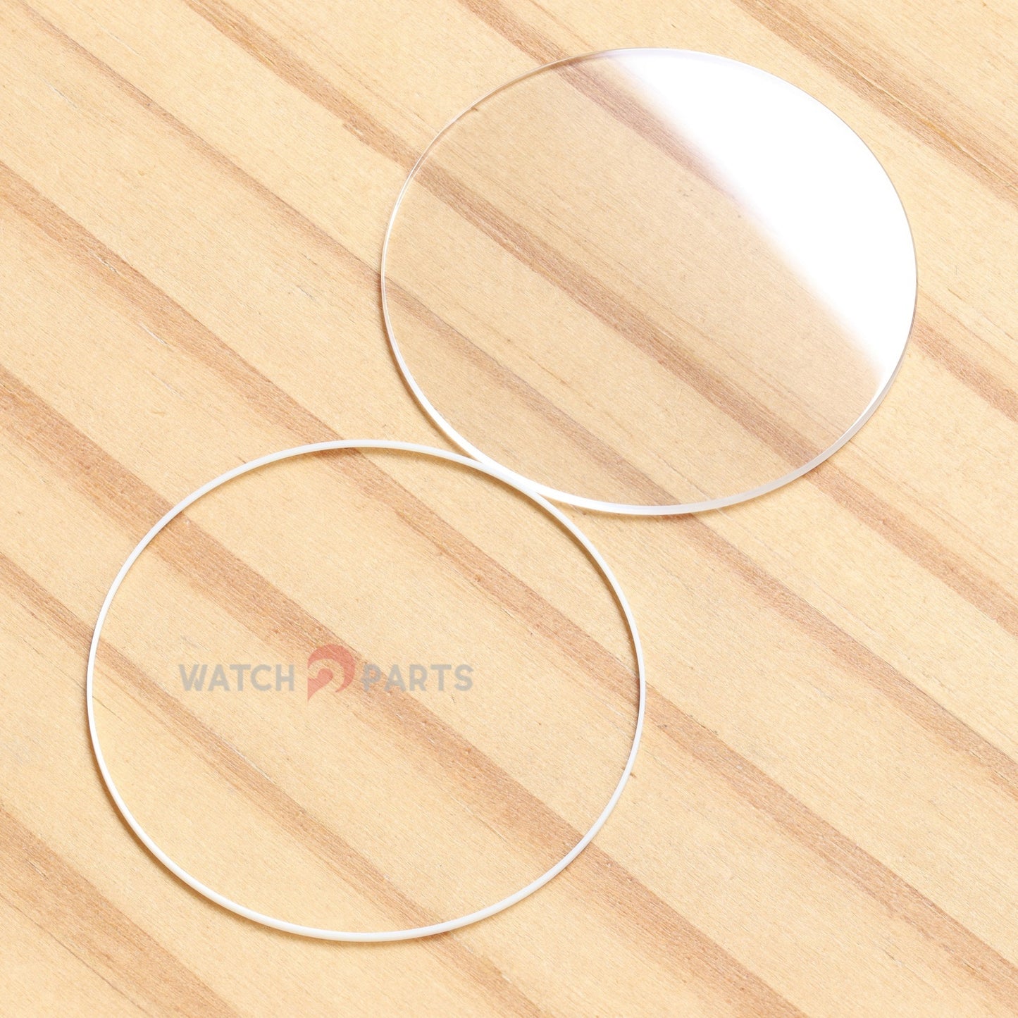 Double Domed Watch Sapphire Crystal&Gasket for Chopard Happy Diamonds 20/7470-20 40mm Glass