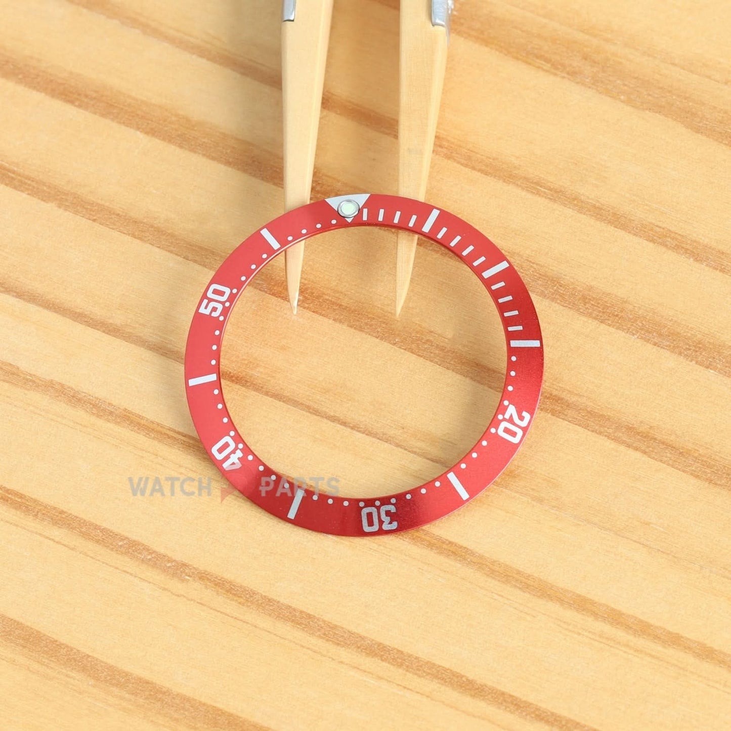 Inserto de bisel de reloj de aluminio para Omega Seamaster 300m 36 mm Reloj