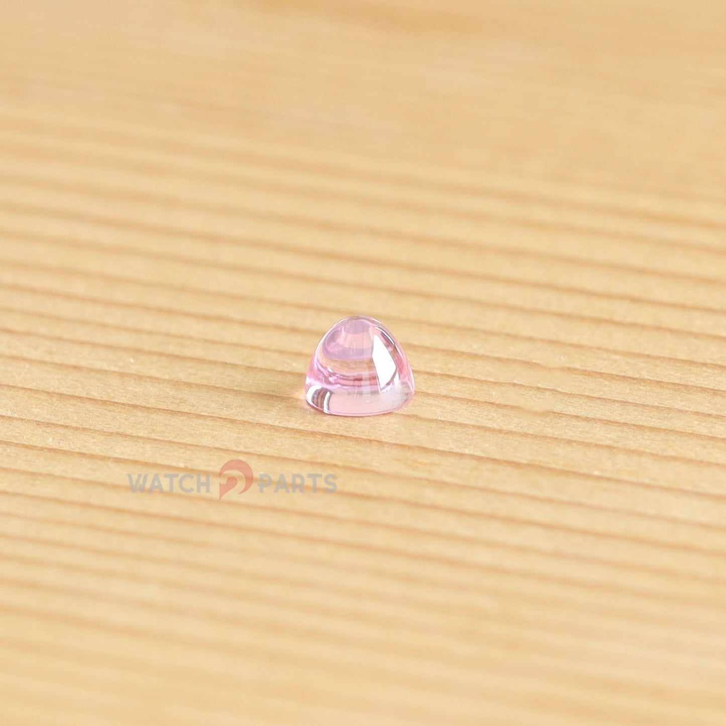 Watch Crown Pink Zircon for Cartier Pasha 2973 27mm Watch Parts