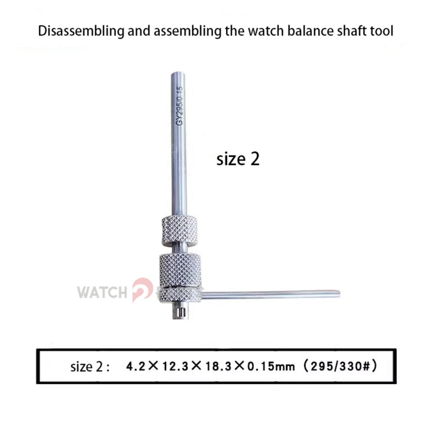 Professional Watchmaker Staking Set–Precision Punch&Anvil Bench Tool Kit for Pressing Hands&Balance Staffs&Gears&Rotor Bearing Screw