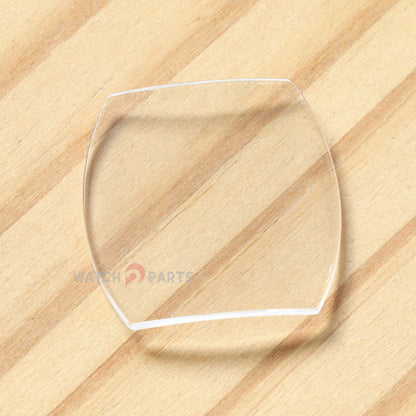 Tonneau Raised Watch Glass for Bvlgari Assioma AA44C14SSD 44×34mm Sapphire Crystal