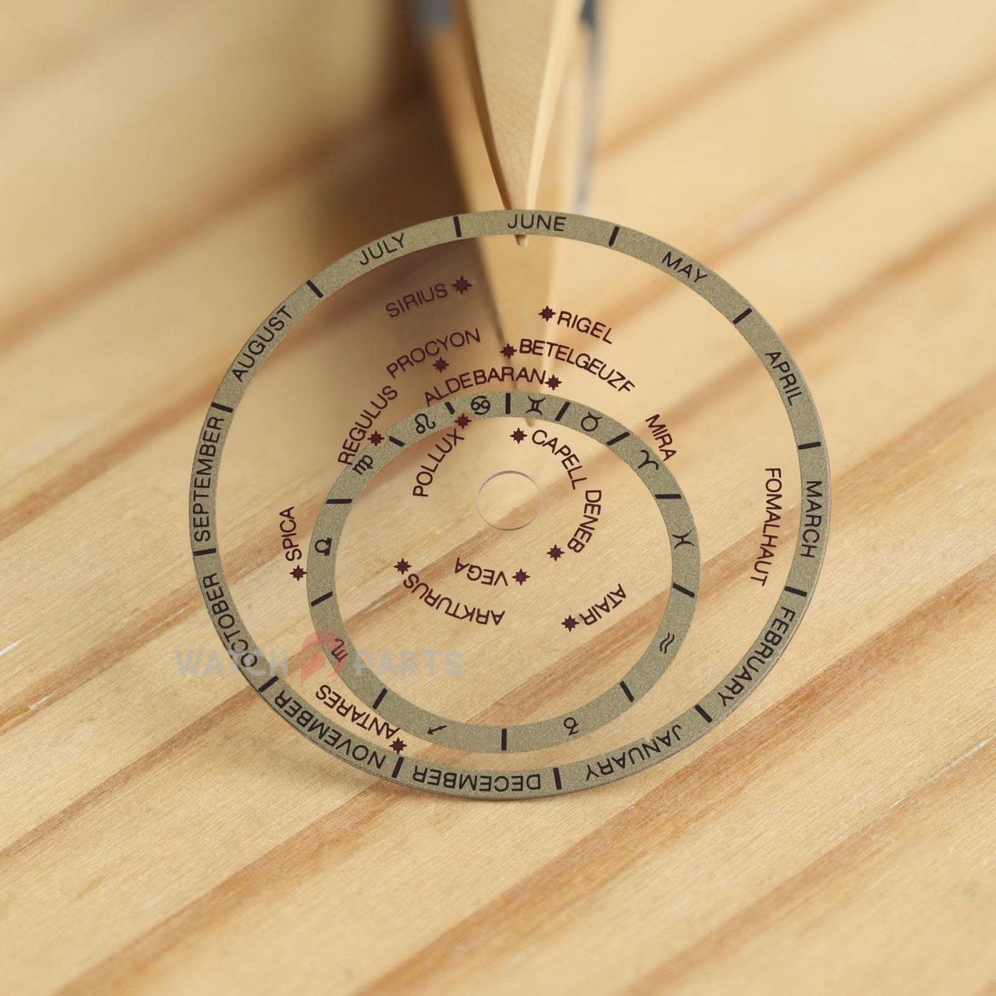 Mira Cristal de zafiro para Ulysse Nardin Astrolabium Galileo Galillei Un 911-22 Watch Glass