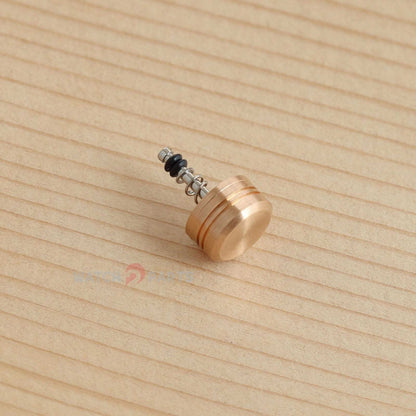 Pusente de reloj de oro rosa de 18k para Hublot Big Bang Unico 45 mm 411 Botón de reloj