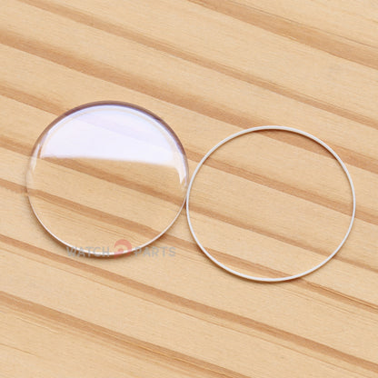 Watch Lid Crystal for Tudor Glamour Double Date 57103/57100 42mm Watch Sapphire Highly-domed Glass