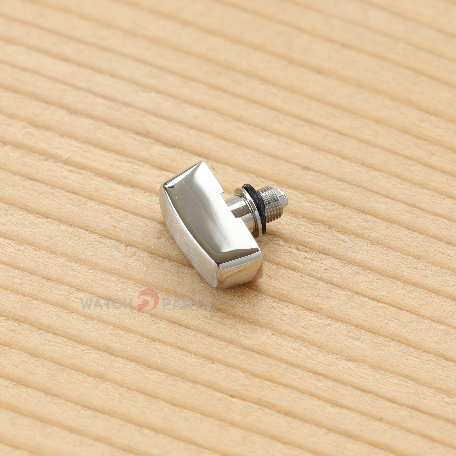 18K Rose Gold/Steel Watch Pusher for Patek Philippe PP 5968 Aquanaut 42.2mm Watch Button - watch2parts