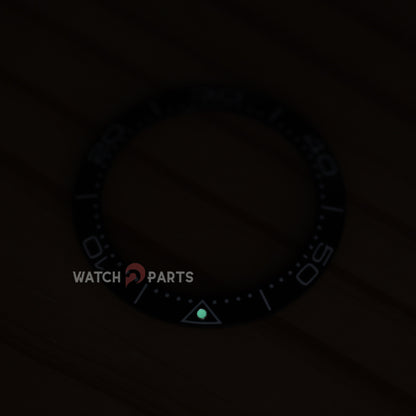 Ceramic Steel Watch Bezel for Omega Seamaster Diver 300 M 210.92.44.20.01 43.5mm Watch Insert