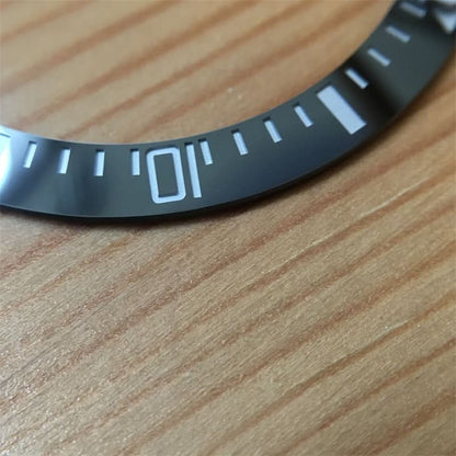 Luminous Ceramic Watch Bezel Inserts for Rolex Submariner 116610 Watch(Carve Letter)
