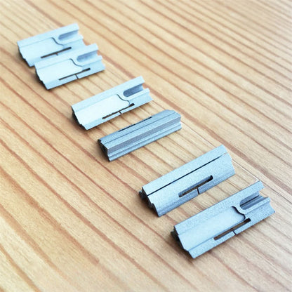 Strap Metallic Inserts Inside for Cartier Santos Dumont Automatic Watch