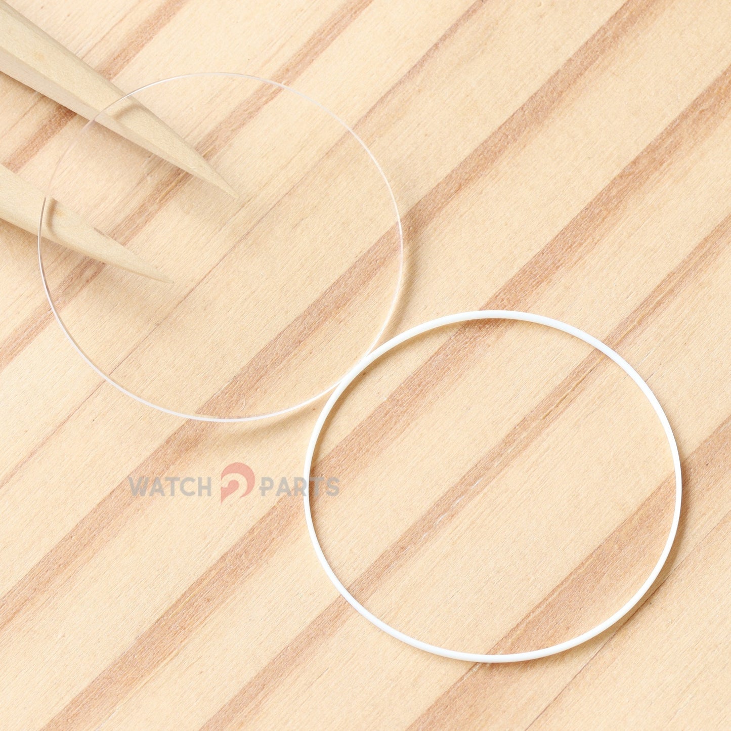 Double Domed Sapphire Crystal&Gasket for Vacheron Constantin VC Retrograde 47245 38mm Watch Glass