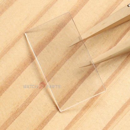 Tonneau Rectangle Raised Watch Glass for Chopard DUAL TEC 172279-1001 29x46mm Sapphire Crystal