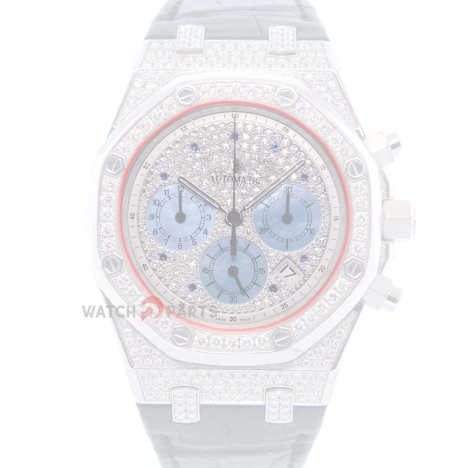 Regardez Sapphire Crystal pour Audemars Piguet 26331BC 26331ST / OR / BA / IP ROYAL OAK 41mm