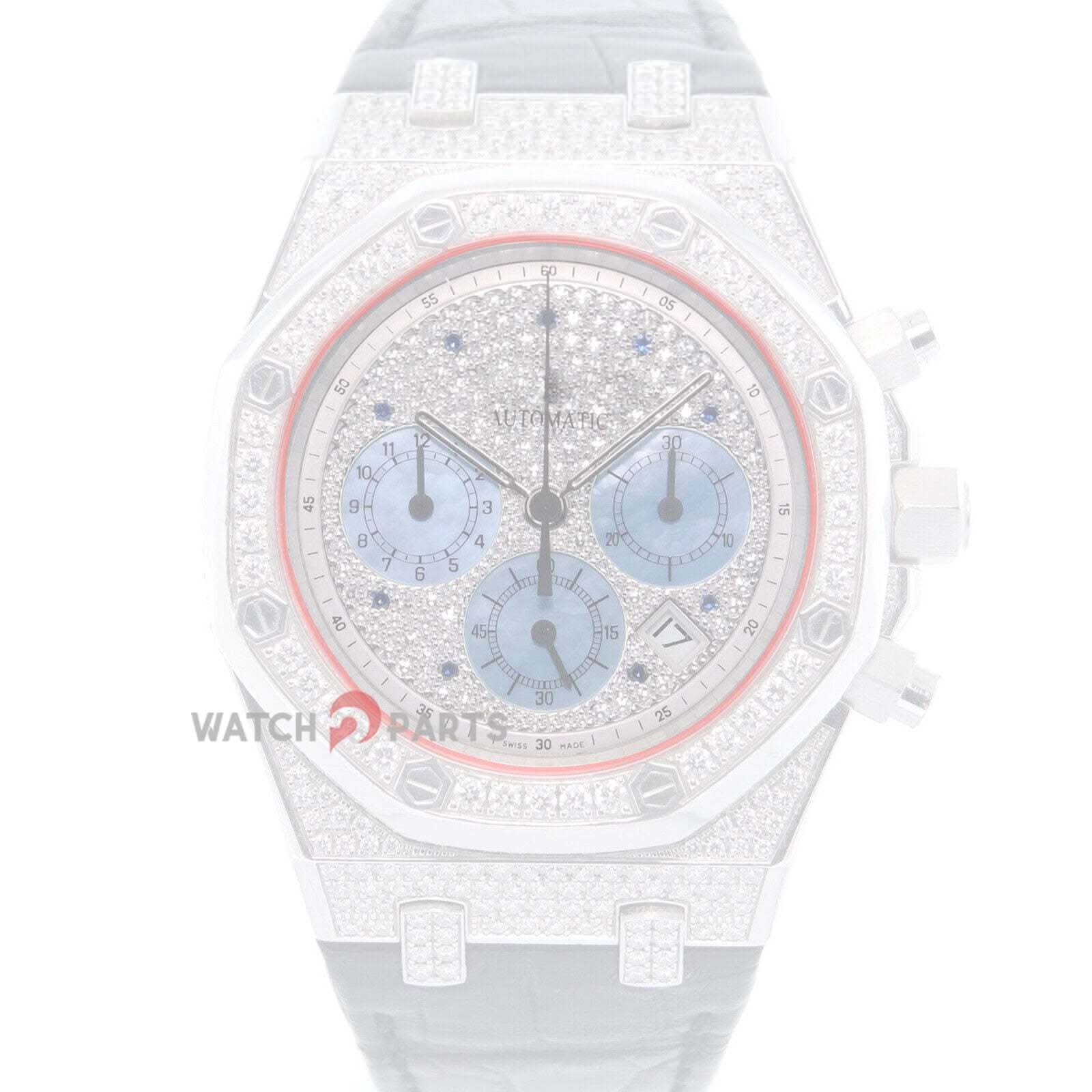 Mira Cristal de zafiro para Audemars Piguet 26128/26068 Royal Oak/Royal Oak ofShore