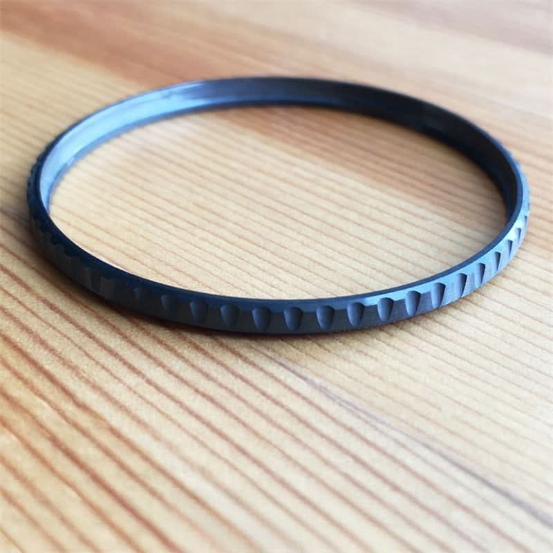 Tooth Fluted ceramic bezel for Blancpain Fifty Fathoms Bathyscaphe 5000  Men's Watch