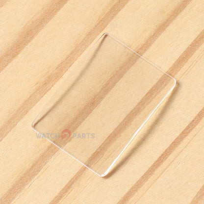 Tonneau Raised Watch Glass for Bvlgari Rettangolo RTC49GLD 29mm Sapphire Crystal
