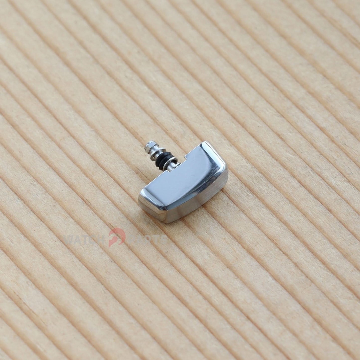 Presentador de reloj de oro/acero de 18k para Patek Philippe PP 5968 Aquanaut 42.2 mm Botón de reloj