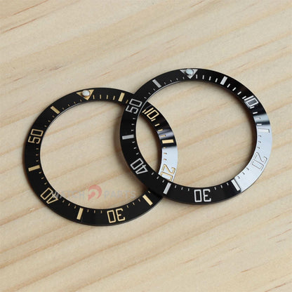 Керамический безель для часов Rolex Sea-Dweller Deepsea 126660 116660, белое золото