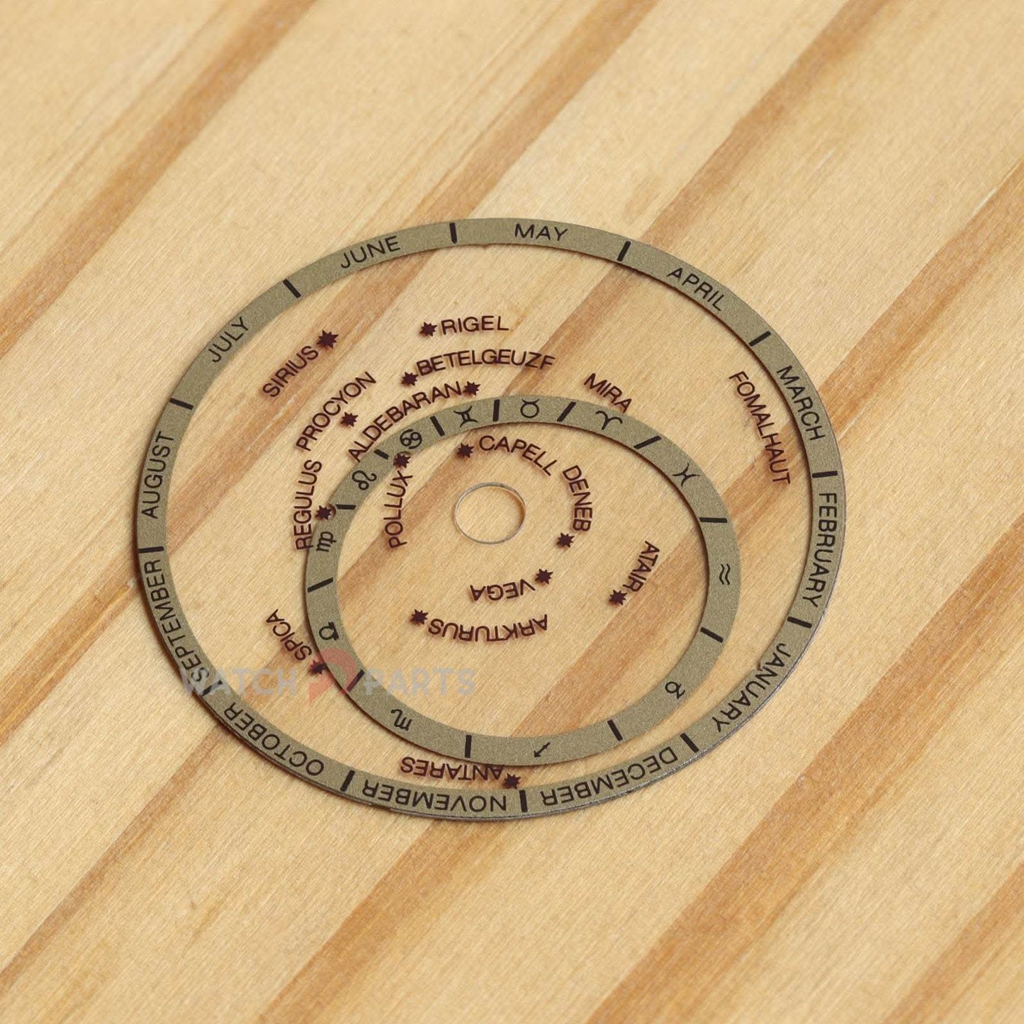 Mira Cristal de zafiro para Ulysse Nardin Astrolabium Galileo Galillei Un 911-22 Watch Glass