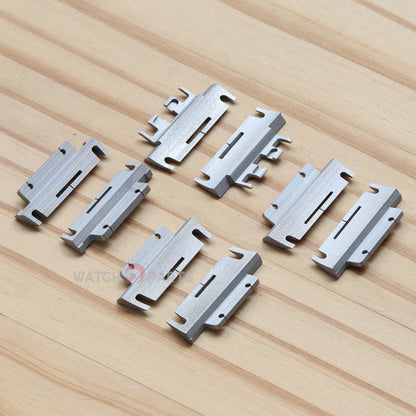 Steel Watch Leather Strap Insert Inside for Hublot Spirit of Big Bang 601/641/642/647 Watch Band Link Kit - watch2parts