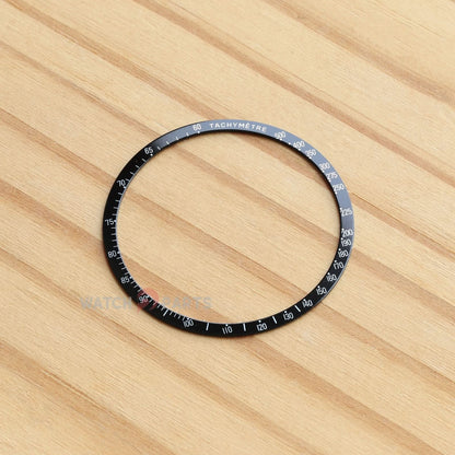 Bisel de reloj de aluminio para Omega Speedmaster Professional Moonwatch 3570.50.00/311.30.42.30.01.006 42 mm Reloj