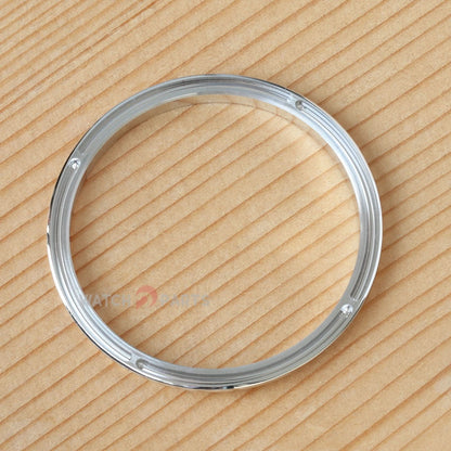 18K White Gold Watch Bezel para Rolex DateJust 36 126234/116234 anillo acosado