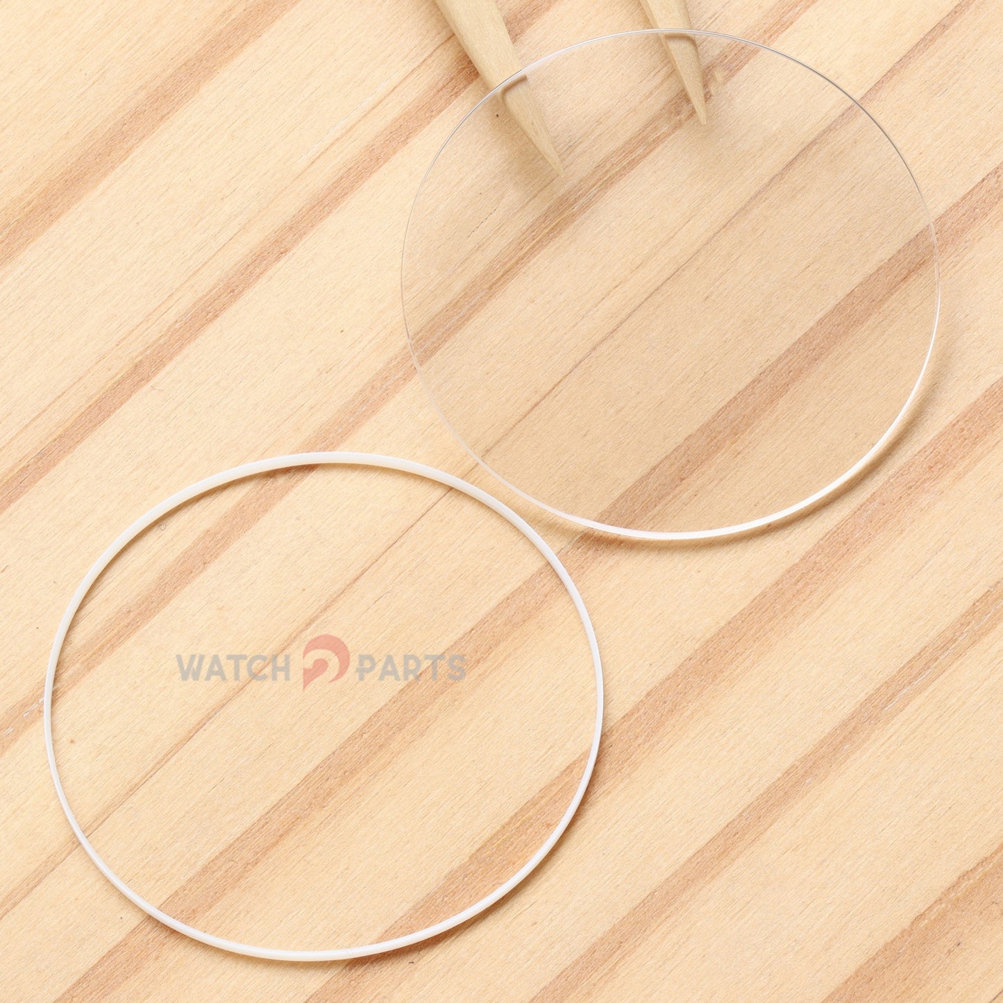 Watch Sapphire Crystal&Gasket for Vacheron Constantin VC Traditionnelle 81574/85290/87172/82172 Front&Case Back Glass