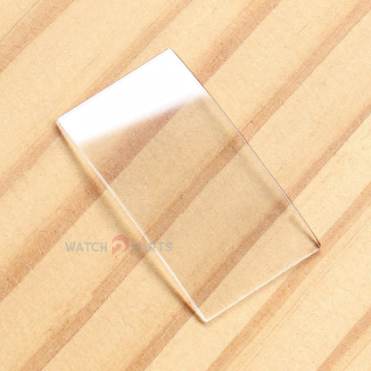 Tonneau Rectangle Raised Watch Glass for Chopard DUAL TEC 172279-1001 29x46mm Sapphire Crystal