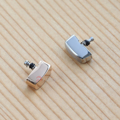 Presentador de reloj de oro/acero de 18k para Patek Philippe PP 5968 Aquanaut 42.2 mm Botón de reloj