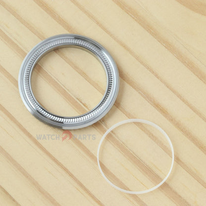 Black Onyx & Synthetic Moissanite Diamond Watch Bisel para Rolex Submariner 40/41 mm Watch Gemstone Bezel