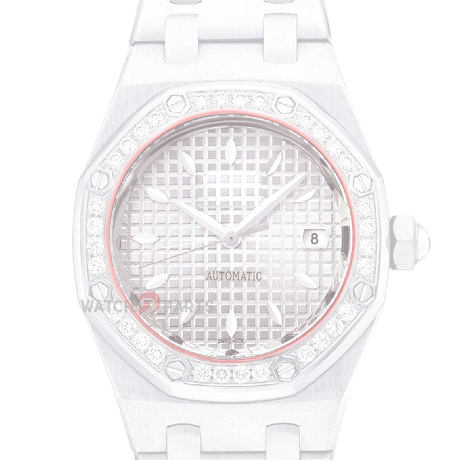 Cristal de zafiro para Audemars Piguet 77321 Royal Oak Lady 33 mm AP Watch Glass