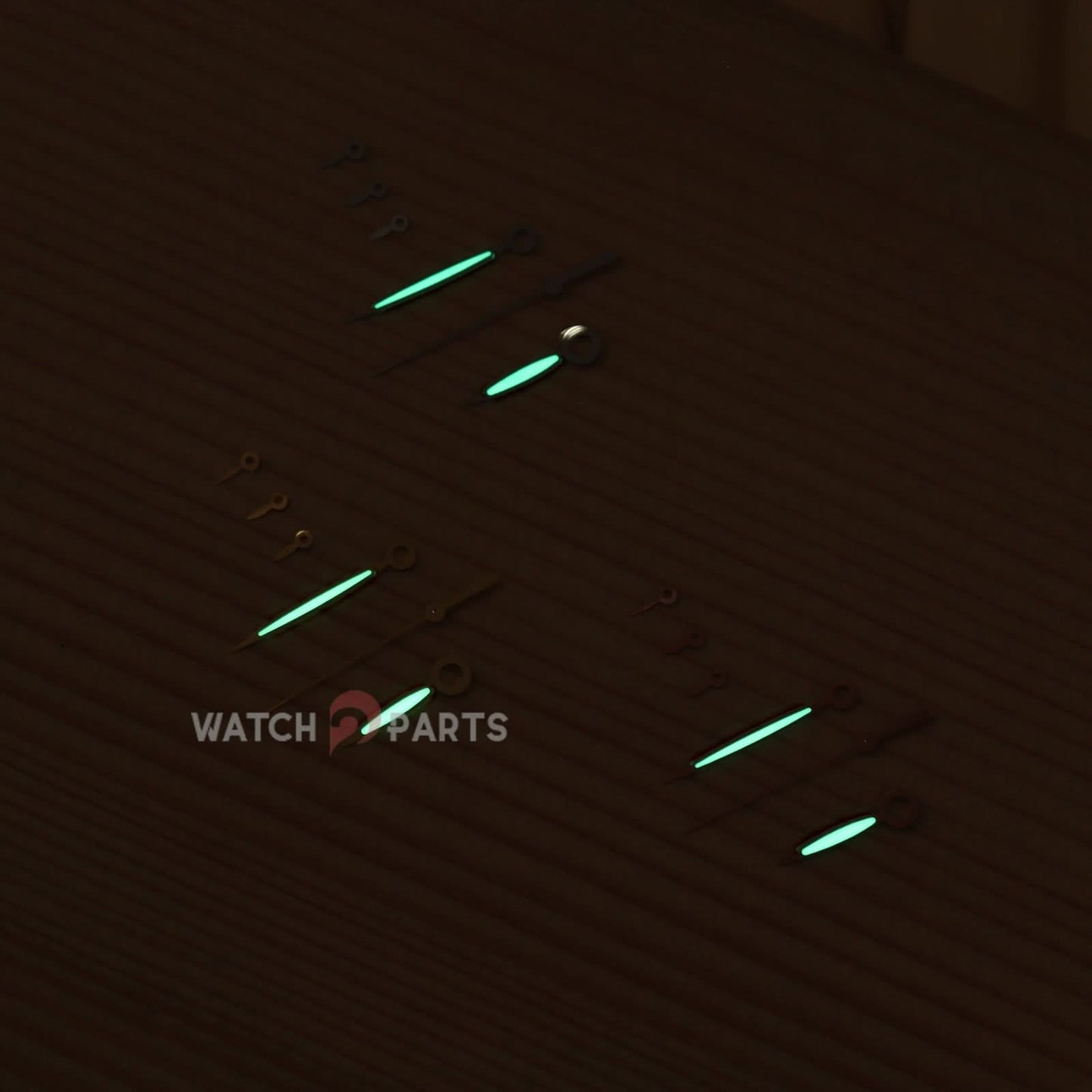 Luminoso Hour Minute Second Hands para Patek Philippe PP 5146 Cal.324 Reloj de calendario anual