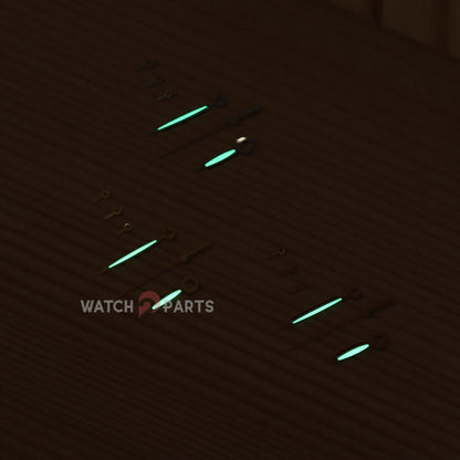 Luminoso Hour Minute Second Hands para Patek Philippe PP 5146 Cal.324 Reloj de calendario anual