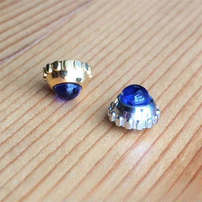 Corona de reloj de zafiro para Cartier Must Vendome Tank Vermeil Quartz Watch