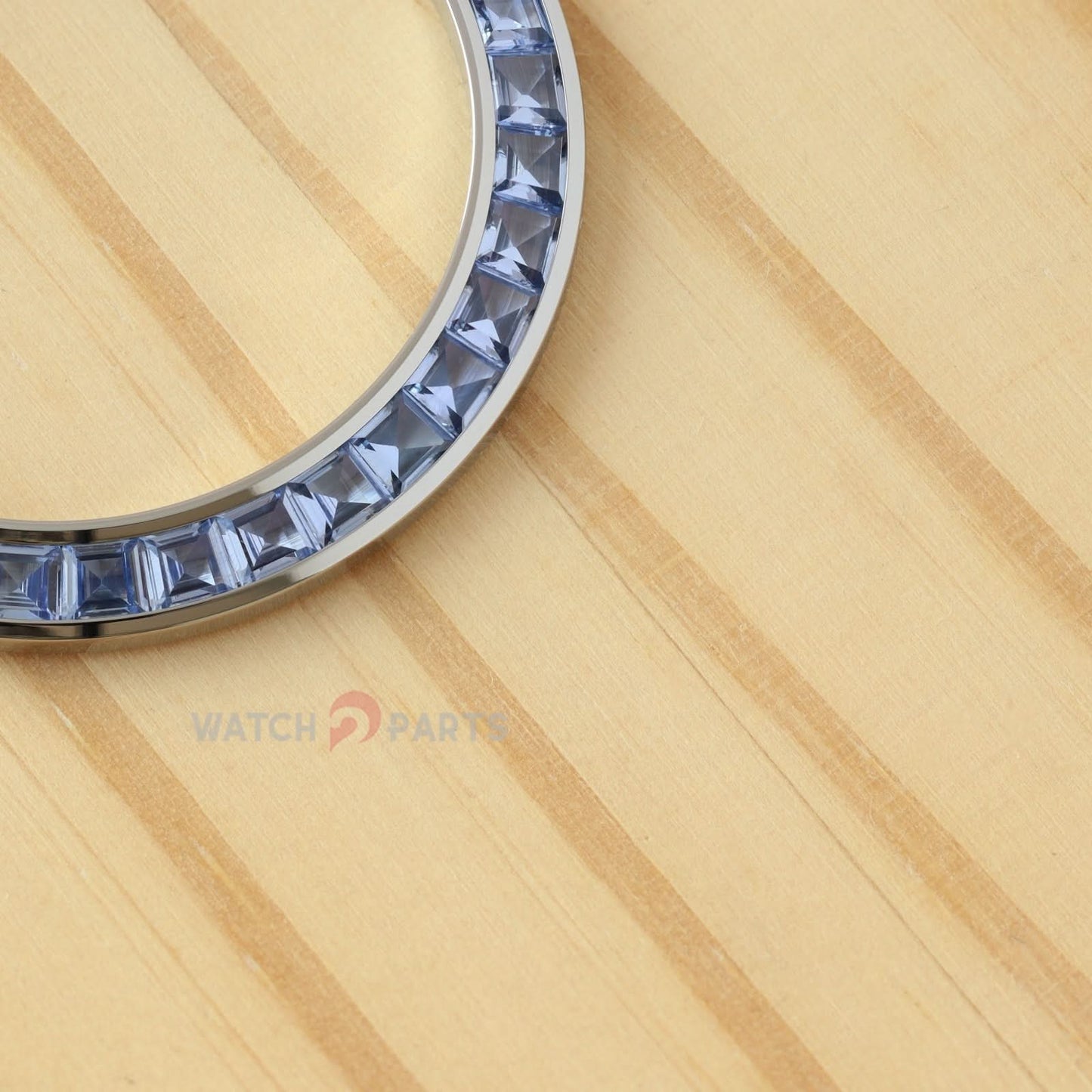 Bisel de reloj de zafiro azul sintético para rolex daytona 40 mm watch bisel de piedra preciosa