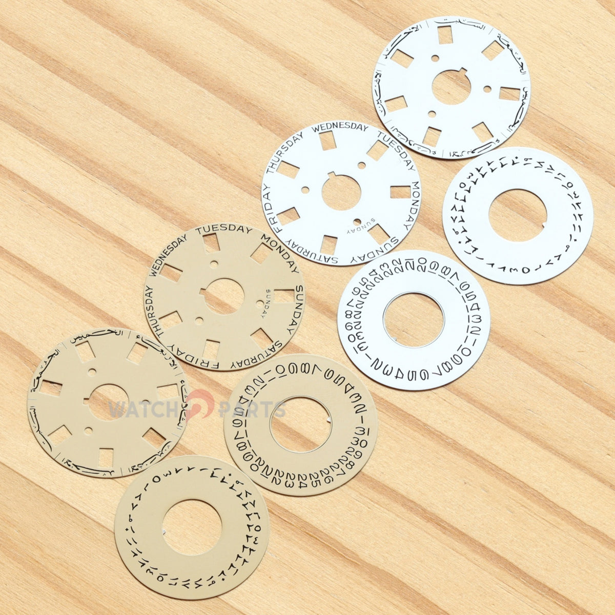 Day/Date Wheel Disc for Rolex Caliber 3055 Watch Calendar