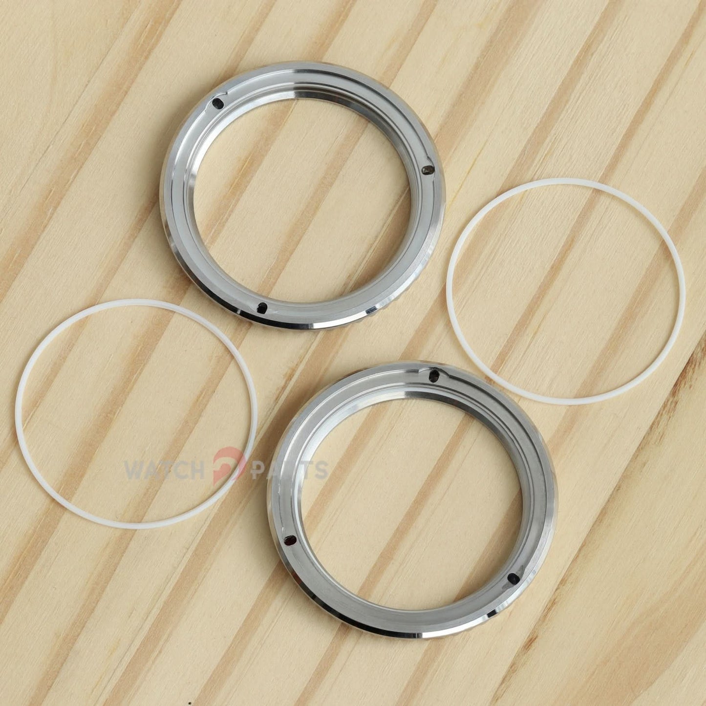 Moissanite/Blue Sapphire & Rubies Watch Bisel para Rolex GMT-Master II 40 mm Reloj