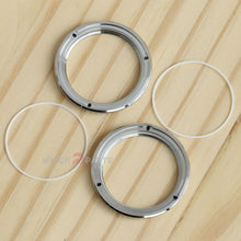 Moissanite/Blue Sapphire & Rubies Watch Bisel para Rolex GMT-Master II 40 mm Reloj